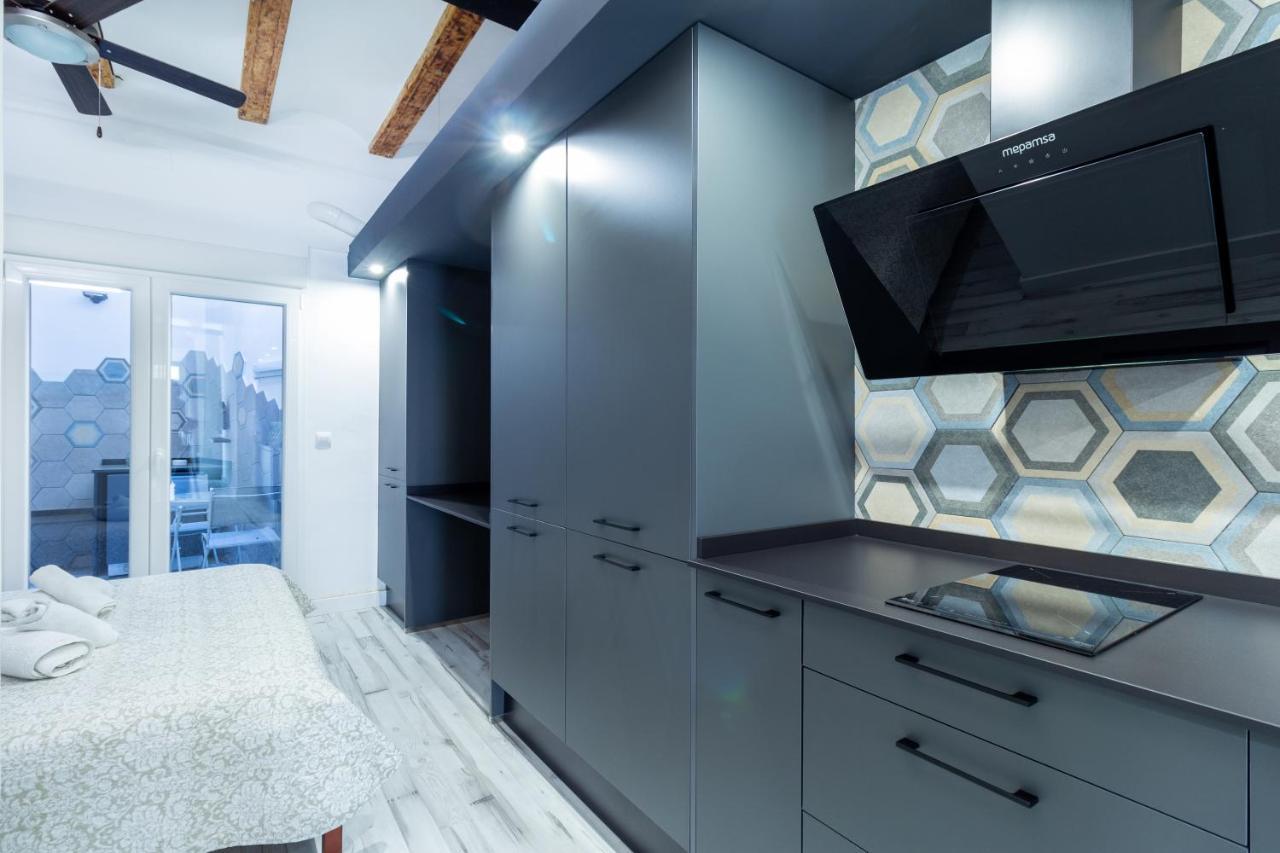 Chic Estudio Privado Al Lado De La Playa Valencia Kültér fotó