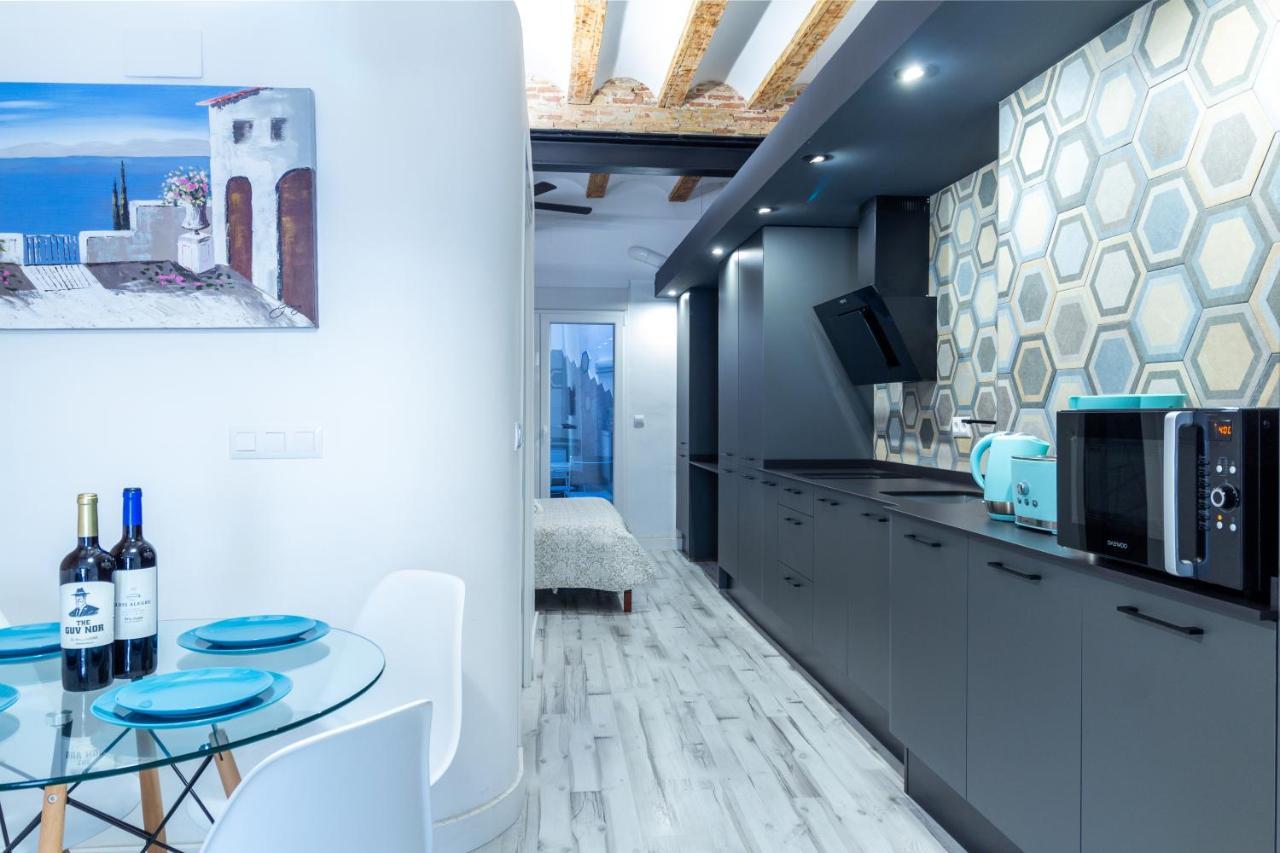 Chic Estudio Privado Al Lado De La Playa Valencia Kültér fotó
