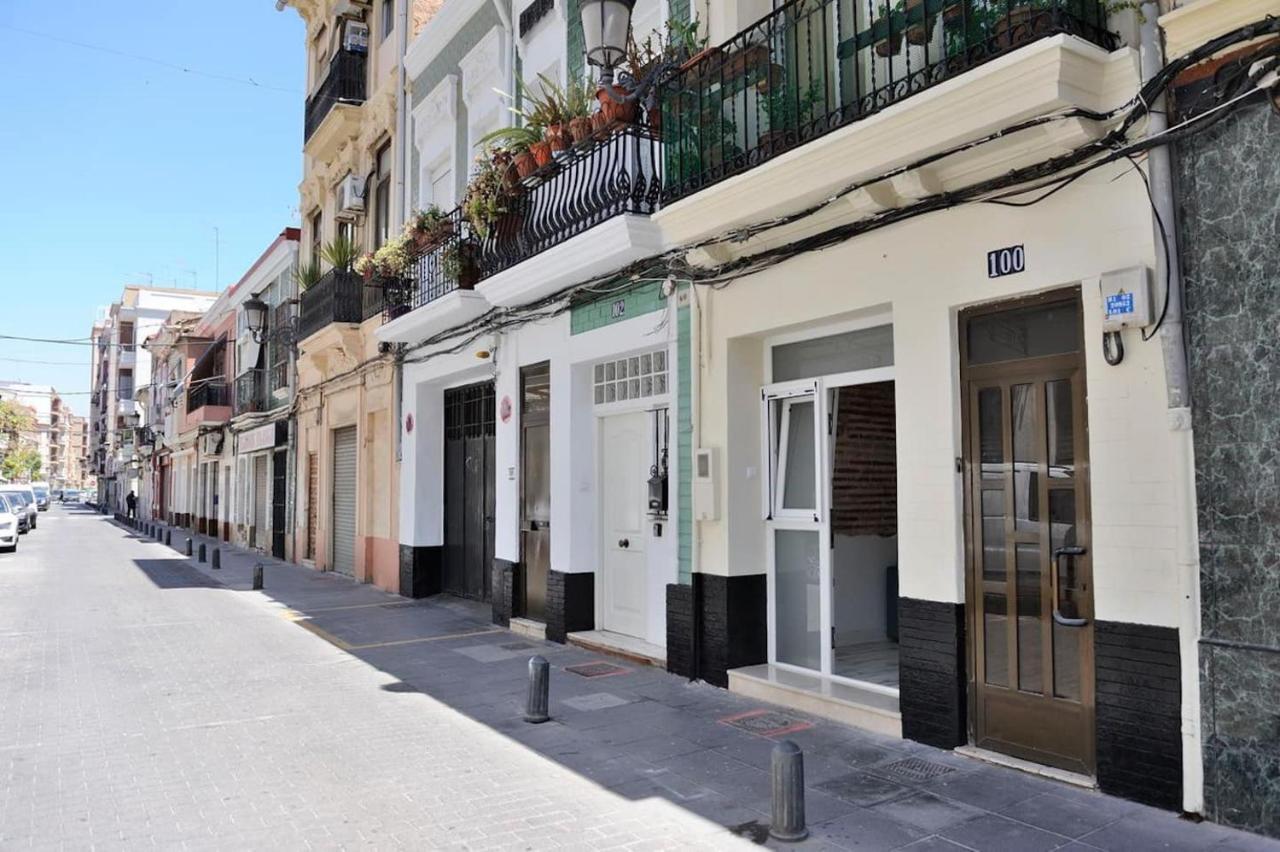 Chic Estudio Privado Al Lado De La Playa Valencia Kültér fotó