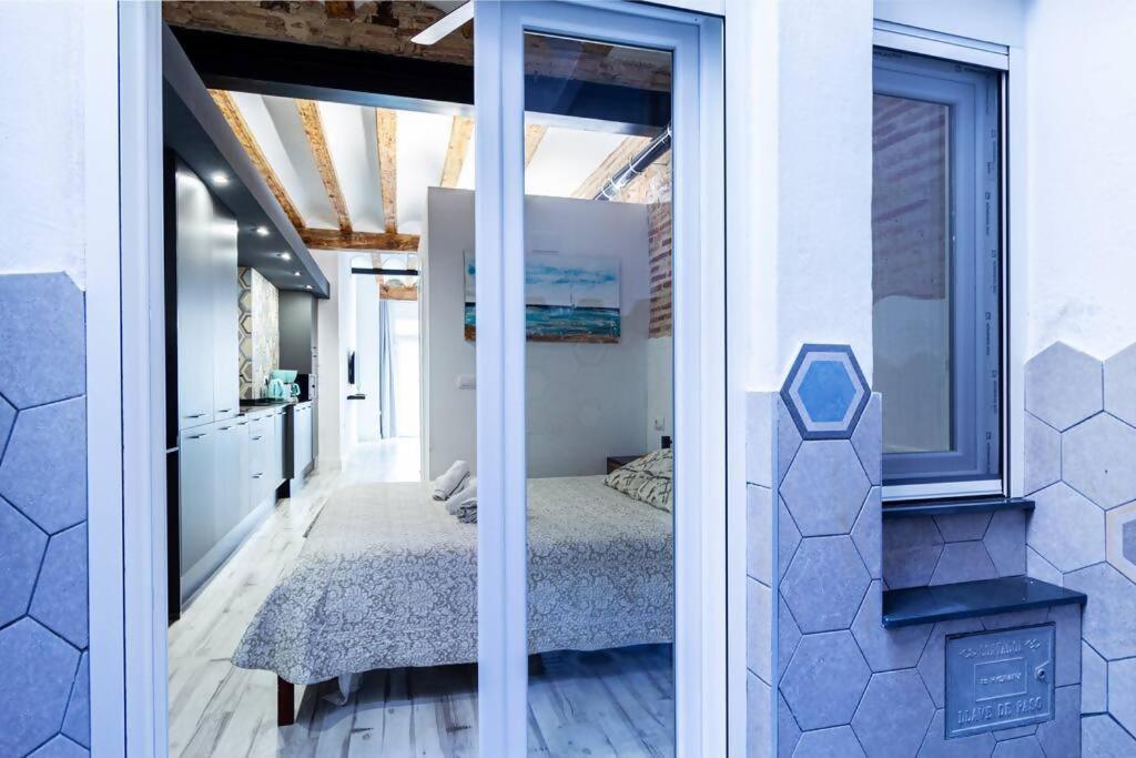 Chic Estudio Privado Al Lado De La Playa Valencia Kültér fotó