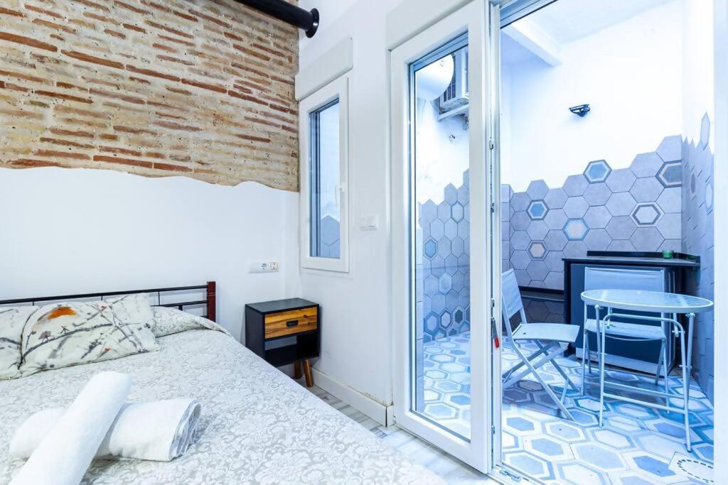 Chic Estudio Privado Al Lado De La Playa Valencia Kültér fotó