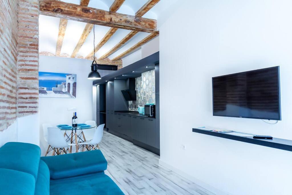 Chic Estudio Privado Al Lado De La Playa Valencia Kültér fotó